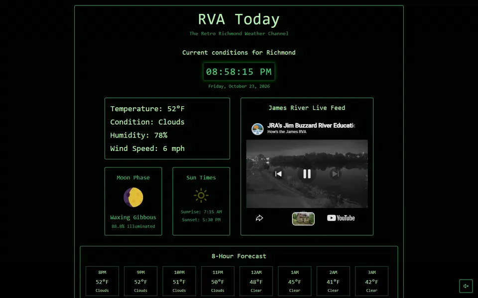 RVA Today — desktop screenshot